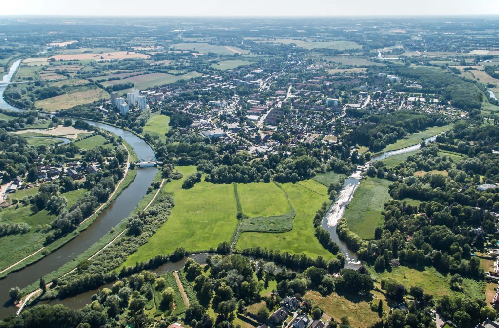 Blick auf Moisling